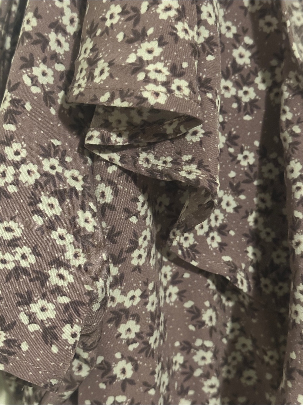 BloomChic Dusty Mauve Floral High-Low Maxi Dress size 18-20 - Picture 8 of 8